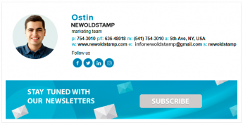 NEWOLDSTAMP lanza la versión en español de su editor de firmas de correo profesionales