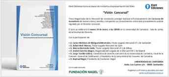 Fundación Nagel y Kant Ediciones presentan Visión Concursal
