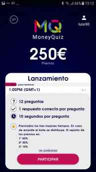 MQ MoneyQuiz, la aplicación donde se gana dinero gratis respondiendo a preguntas