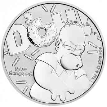 Filatelia López presenta su selección de monedas de la conocida serie 'Los Simpsons'