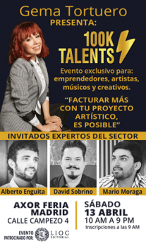 Noticias Artes Visuales | Evento Presencial de 100K TALENTS