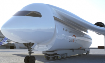 Link&Fly, diseño aeronáutico de Akka Technologies con fuselaje desmontable. Tren volador.