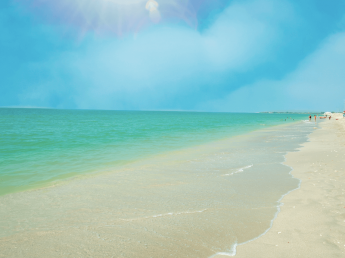  Las paradisíacas playas de la región de Campeche en México