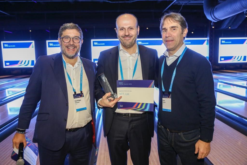 NTT Ltd. recibe el Premio ?Marketing Partner of the Year? EMEAR Spain en el Cisco Partner Summit 2019