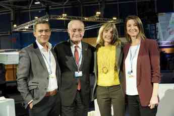De izda. a dcha.: Diego Isabel, Francisco de la Torres, María Ángeles León y Rebeca Pastor.