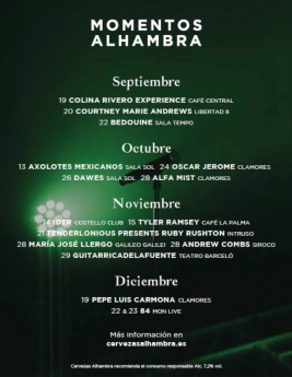El cantaor Pepe Luis Carmona se une al ciclo de Momentos Alhambra 