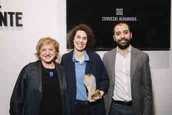 Irma Álvarez-Laviada, ganadora del IV Premio Cervezas Alhambra de Arte Emergente