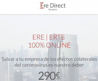 Primer despacho de abogados Low Cost que gestiona Eres y Ertes derivados por coronavirus por 290 euros