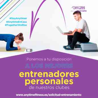 Noticias Franquicias | Anytime Fitness ofrece entrenamiento personal