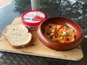 Noticias Franquicias | Hummus de pimiento con verduras