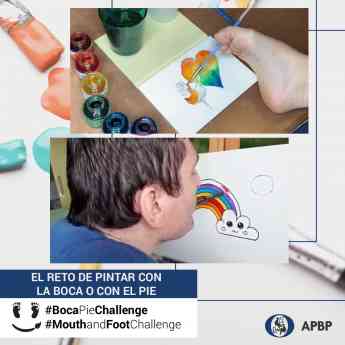 Noticias Artes Visuales | #BocaPieChallenge: el reto de pintar con la