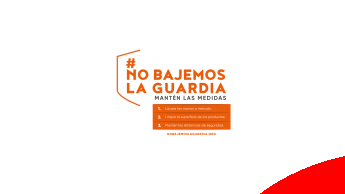 Noticias Marketing | Logotipo de la campaña #nobajemoslaguardia