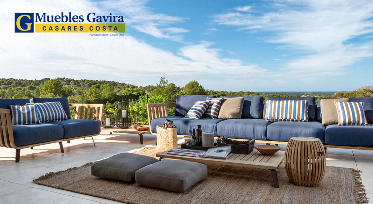 muebles de terraza y jardín - Muebles Gavira Casares Costa