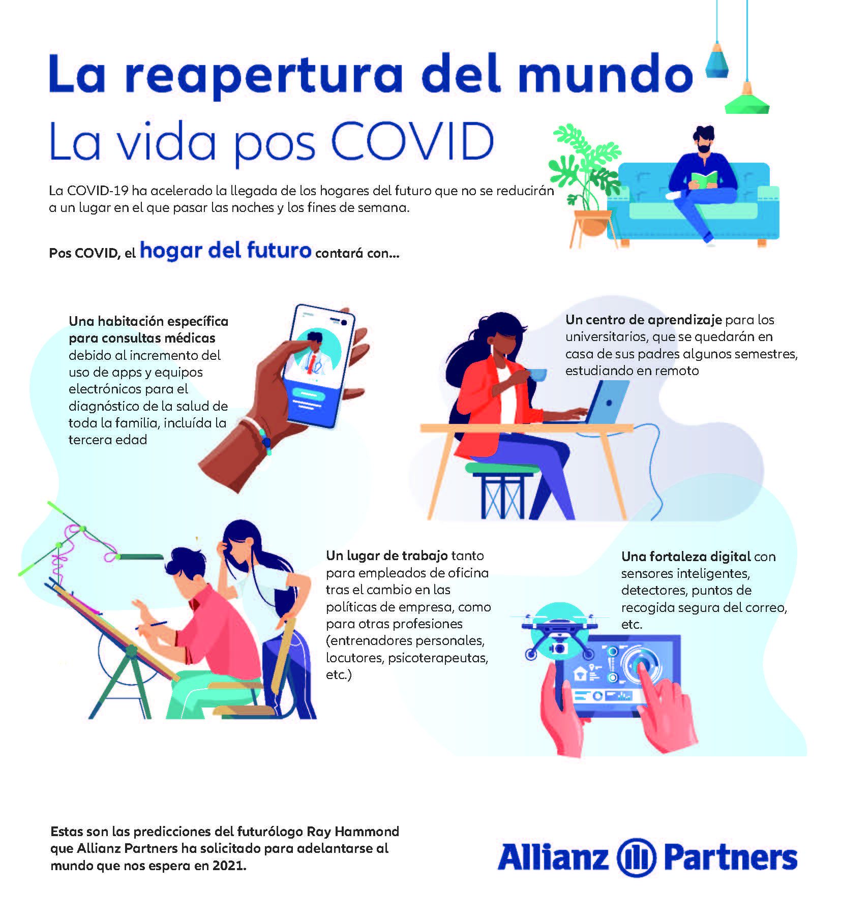 Allianz Partners analiza los cambios en el estilo de vida tras la pandemia