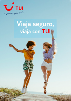 'Viaja seguro, viaja con TUI', la campaña para disfrutar de las vacaciones de verano con todas las garantías