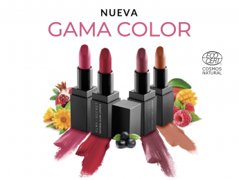Alma Secret lanza su gama color. 4 Labiales 100% naturales con la certificación Ecocert Cosmos Natural