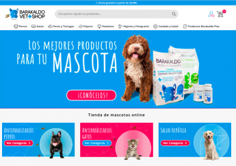 Barakaldo Tienda Veterinaria irrumpe en el mercado nacional de productos para mascotas