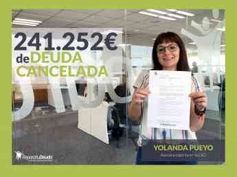 Repara tu Deuda cancela 242.000 € en Guadalajara (Castilla la Mancha) con la Ley de la segunda oportunidad