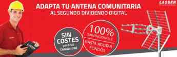 Lasser, antenista en Madrid experto en adaptar el Dividendo Digital antes de octubre
