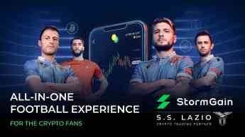 Noticias Marketing | StormGain patrocina al SS Lazio