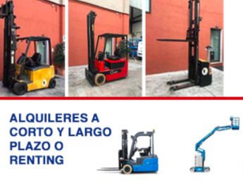 Carretillas TR facilita la adquisición de maquinaria logística con el renting y la venta de ocasión 