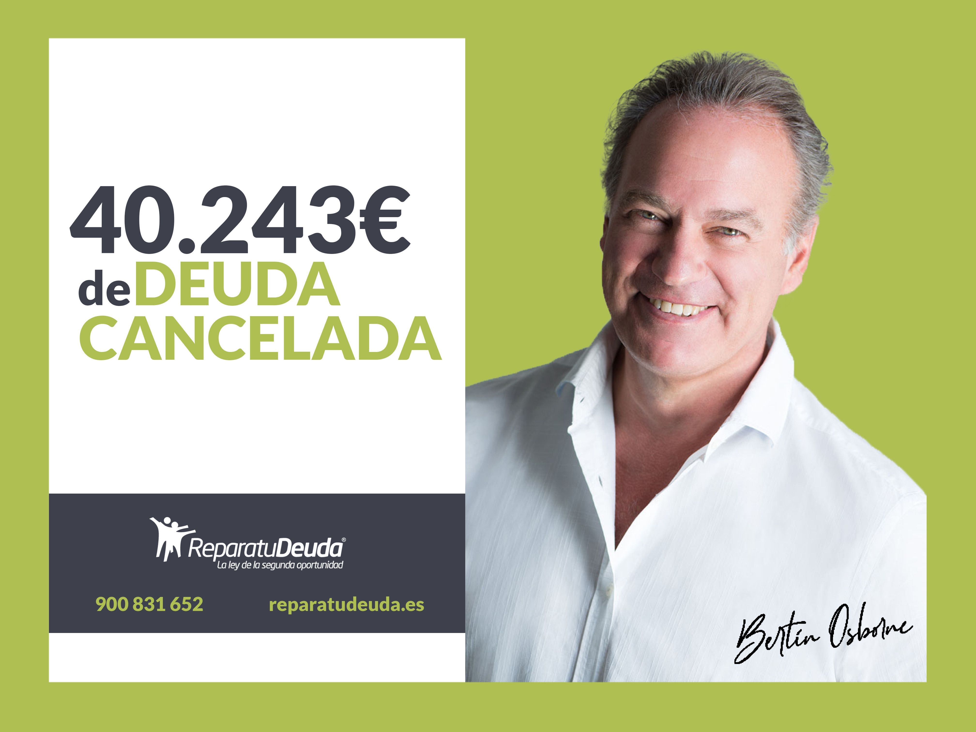 Repara tu Deuda cancela una deuda de 40.243 ? en Granollers (Barcelona) con la Ley de Segunda Oportunidad 