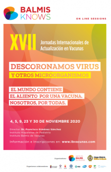 La pandemia de Covid-19, tema central en las XVII Jornadas Internacionales de Actualización en Vacunas