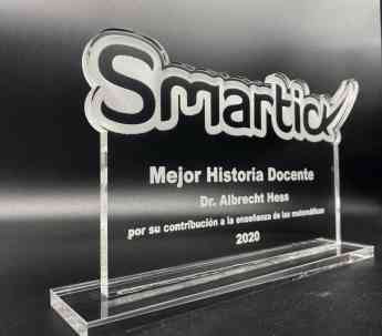 Albrecht Hess, el formador de talentos matemáticos, premio Smartick a la Mejor Historia Docente 2020