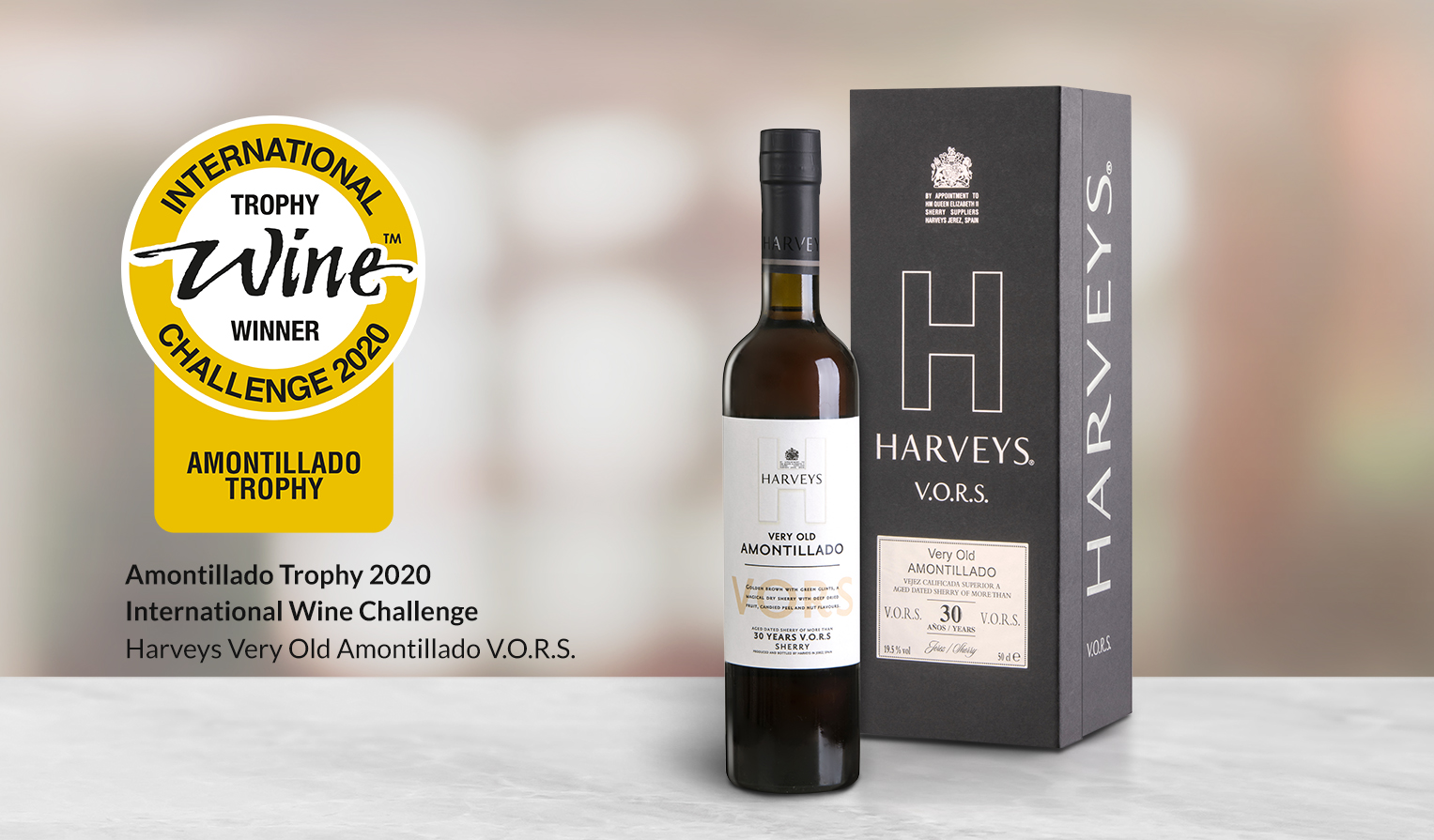 El Mejor vino Amontillado del Mundo 2020 es de Harveys
