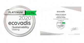 Medalla platinum en la Calificación de Sostenibilidad Corporativa de