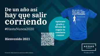 La promotora AEDAS Homes invita a "salir corriendo del 2020"