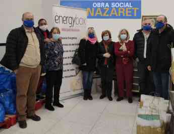 Energybox participa en la campaña solidaria de Navidad de la Asociación Nazaret