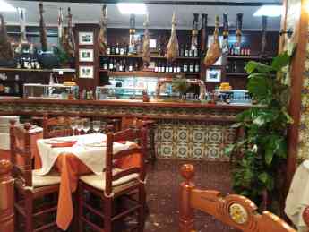 restaurante de jamón