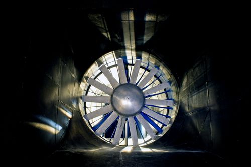 Foto de Interior de túnel de viento