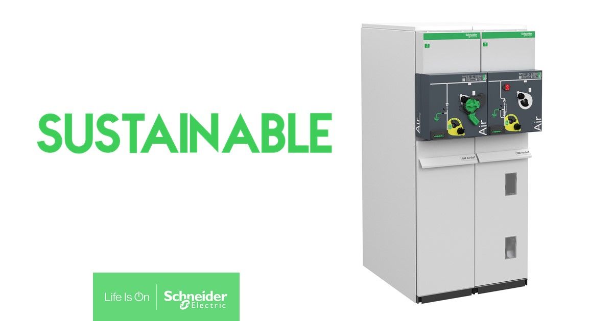 La premiada celda sostenible y digital sin SF6, SM AirSeT de Schneider Electric, debuta en el mercado