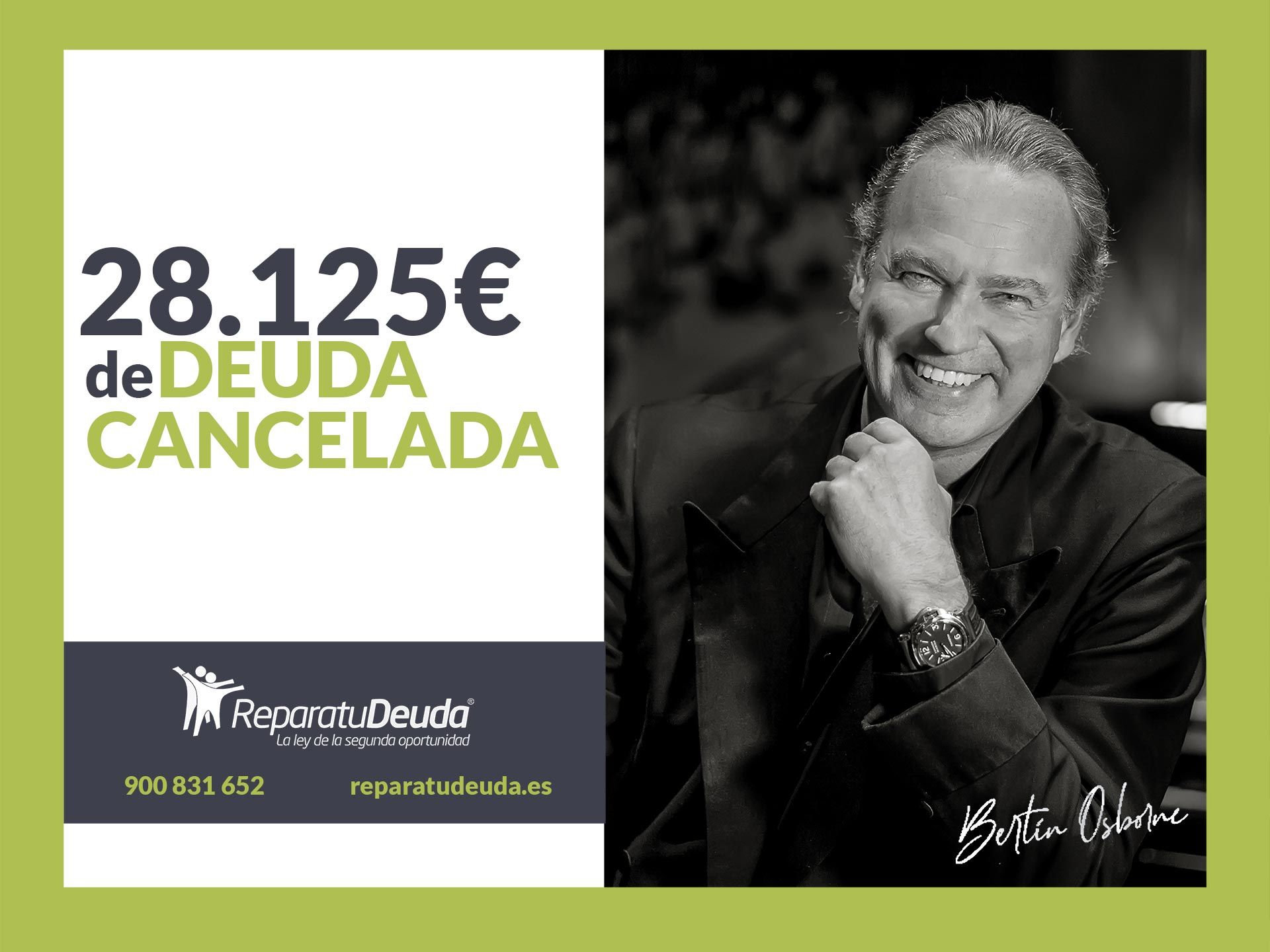 Repara tu Deuda abogados cancela 28.125 ? en Badajoz (Extremadura) con la Ley de Segunda Oportunidad