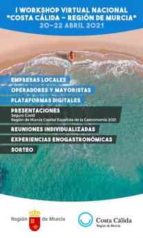 El I Workshop Virtual 'Costa Cálida-Región de Murcia' concluye con 500 citas de negocio