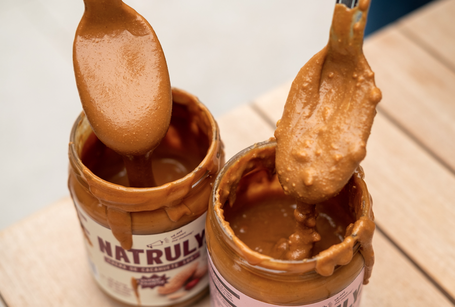 Cremas de cacahuete Crunchy y Supersmooth: dos novedades Natruly creadas por los clientes 