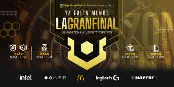 Mayo se convierte en el mes estrella de la competición  Amazon UNIVERSITY Esports