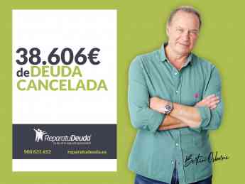 Bertín Osborne, imagen oficial de Repara Tu Deuda, líderes en la Ley de Segunda Oportunidad