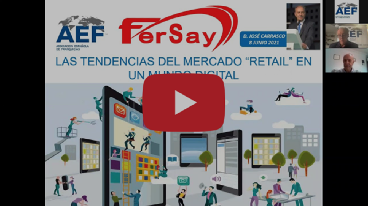 Fersay participa en un webinar sobre "Retail-comercio en el mundo Digital" organizado por la AEF