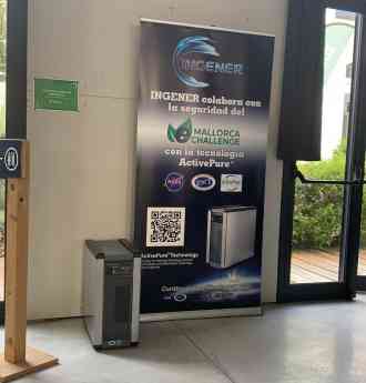 Aire limpio y espacios seguros en el eMallorca Challenge gracias a ActivePure 