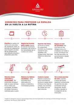 Consejos para proteger la espalda en la vuelta a la rutina