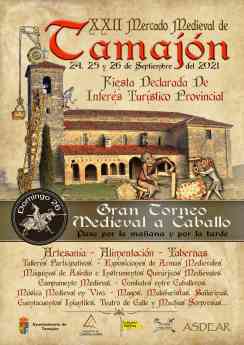 El Mercado Medieval vuelve a Tamajón en la que será su vigésimo segunda edición, el próximo fin de semana (24, 25 y 26 de septie