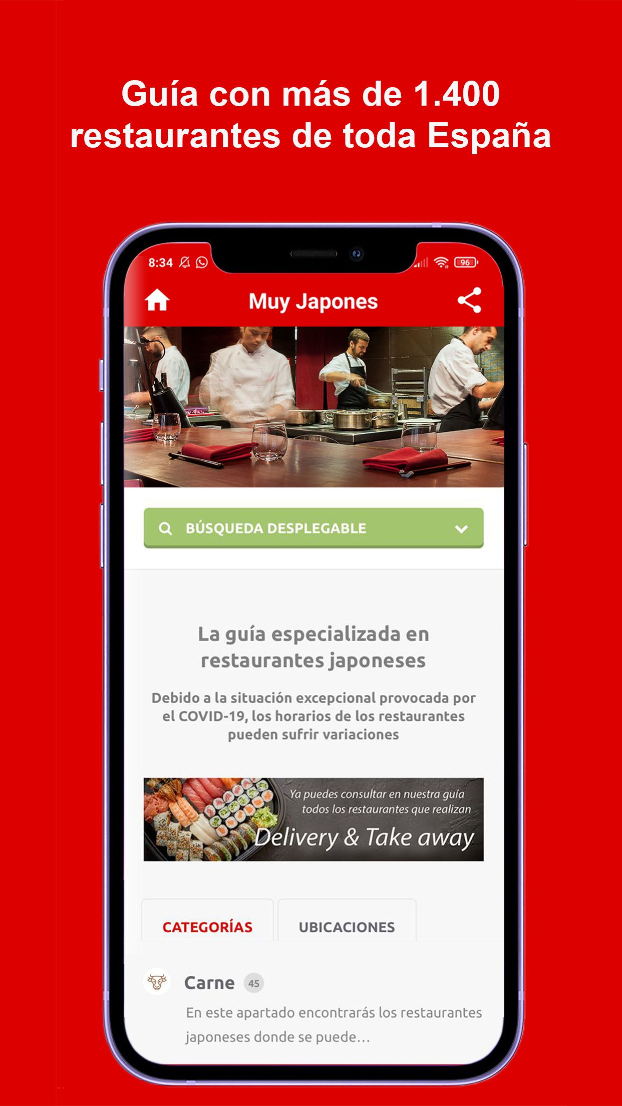 Foto de Muy Japonés presenta la primera App de restaurantes