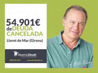 Repara tu Deuda Abogados cancela 54.901€ en Lloret de Mar (Girona) con la Ley de la Segunda Oportunidad