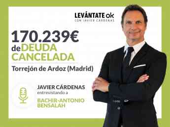 Javier Cárdenas entrevista a un cliente de Repara tu Deuda, líderes en la Ley de la Segunda Oportunidad