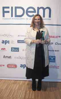 Nausica Trias galardonada con el premio a la internacionalización de la Fundación de Mujeres Emprendedoras