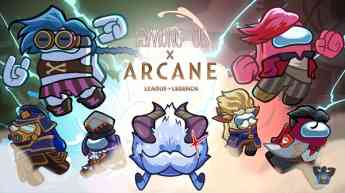 ARCANE llega también al videojuego Among Us
