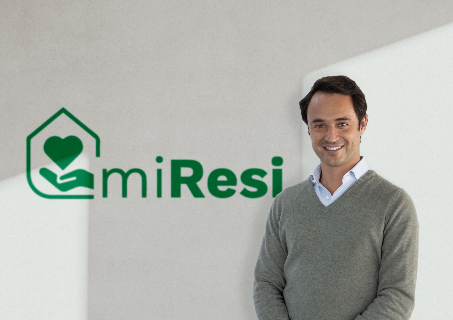 Foto de Pablo Otero, joven empresario, es el fundador de miResi. 